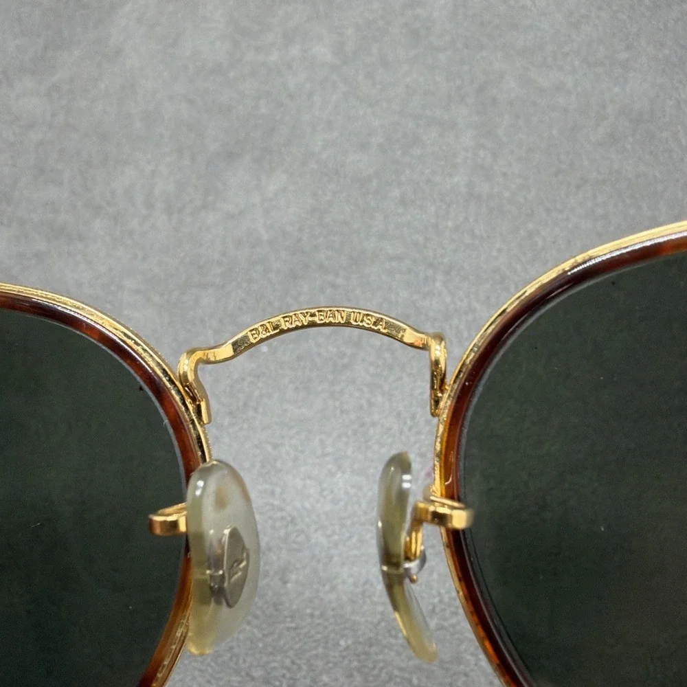Vintage RAY BAN W1674 YOUTH SIZE Bausch & Lomb Round Sunglasses